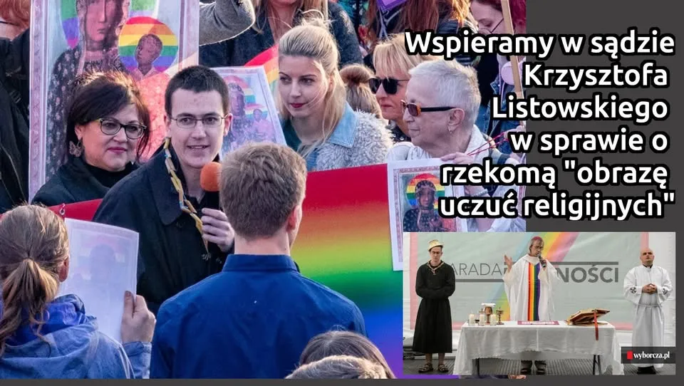 Krzysiu znowu przed sądem! Rzekoma obraza tzw. "uczuć religijnych". Nigdy nie będziesz szedł sam!
