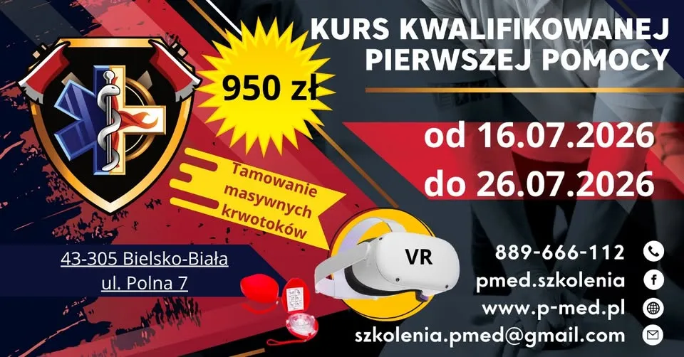 KPP Bielsko-Biała - Kwalifikowana Pierwsza Pomoc