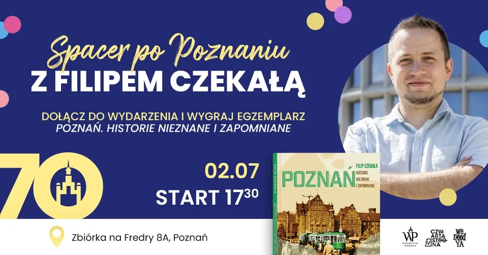 Spacer po Poznaniu z Filipem Czekałą! 📚