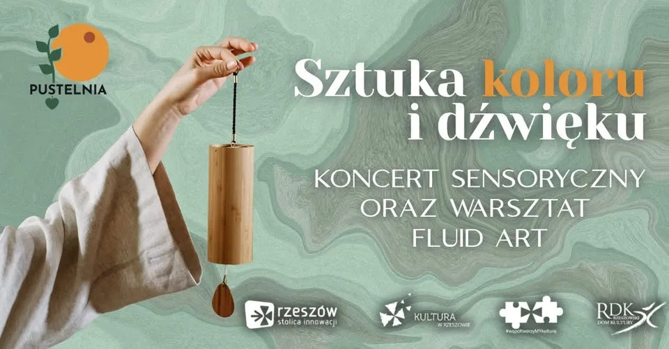  WARSZTATY DLA DOROSŁYCH "Sztuka koloru i dźwięku" #współtworzyMYkulturę (brak wolnych miejsc)