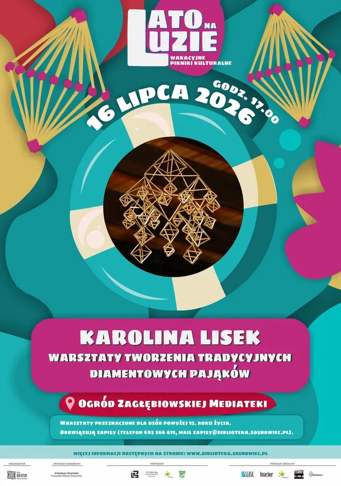 WARSZTATY TWORZENIA TRADYCYJNYCH DIAMENTOWYCH PAJĄKÓW - KAROLINA LISEK