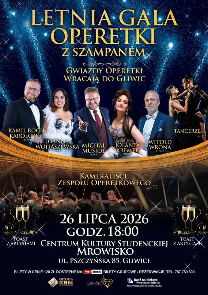 Gwiazdy Operetki Wracają Do Gliwic