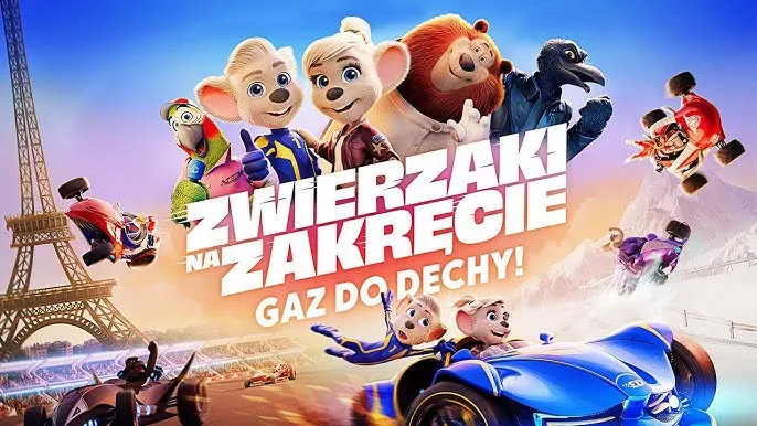 "Zwierzaki na zakręcie" - Wieczorynki - Letnie Kino Plenerowe dla dzieci