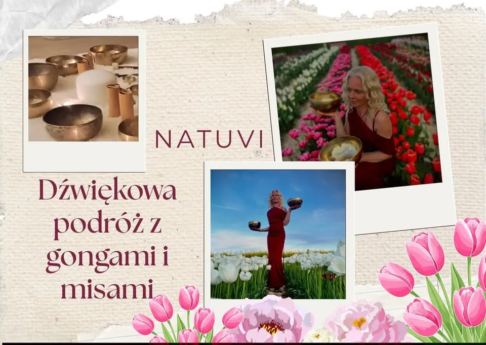 Dźwiękowa podróż  z gongami i misami tybetańskimi