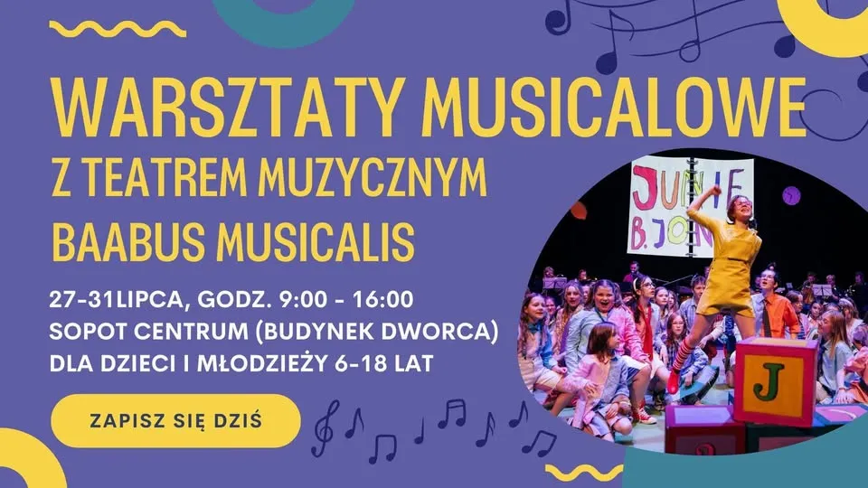 Warsztaty musicalowe z Teatrem Muzycznym Baabus Musicalis