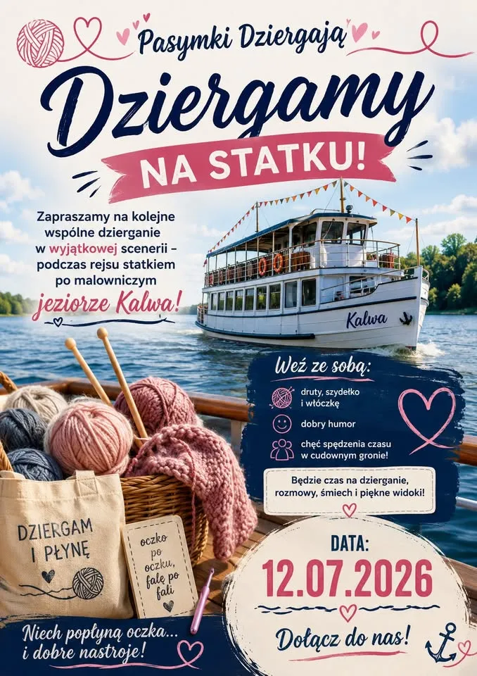 Pasymki Dziergają… na fali! 🌊