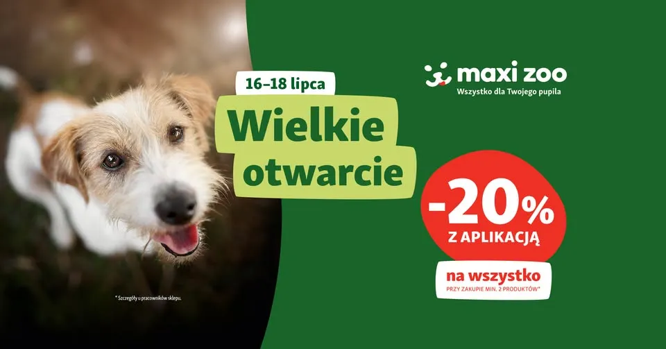 Otwarcie nowego sklepu Maxi Zoo w Rybniku