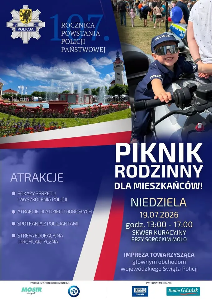 Piknik rodzinny w Sopocie.
