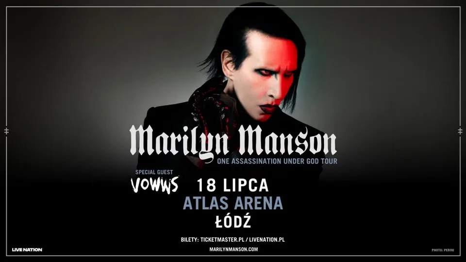 MARILYN MANSON Łódź 18.07.2026 wyjazd ze SmokTicket 