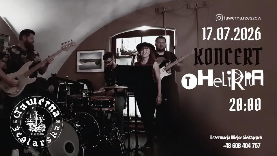 Koncert THeLiRRa | Tawerna Żeglarska Rzeszów