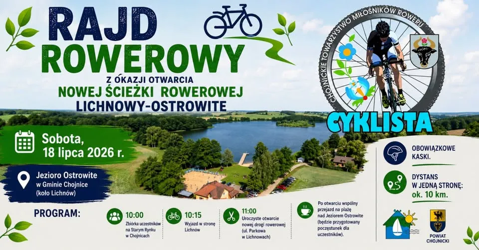 Otwarcie Ścieżki Rowerowej Lichnowy - Ostrowite