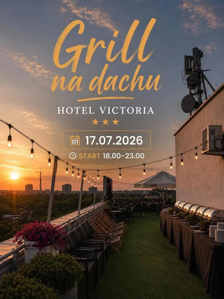 🌆GRILL NA DACHU HOTELU VICTORIA 🔥
