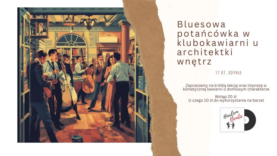 Bluesowa potańcówka w Klubokawiarni u Architektki Wnętrz