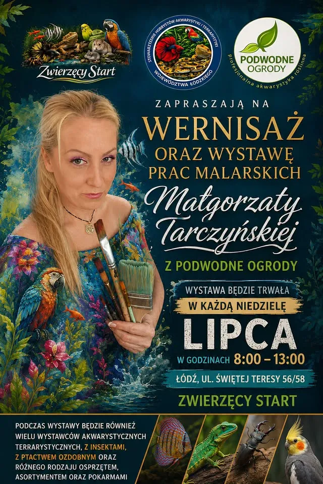 wernisaż oraz wystawa prac malarskich 