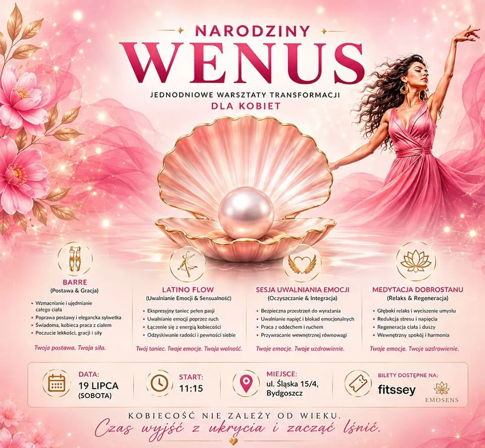 Narodziny Wenus - obudź w sobie kobiecość 
