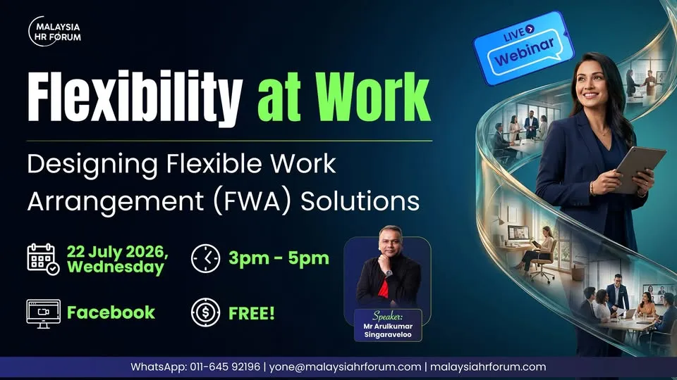 Free Webinar: Flexibility at Work - Designing Flexible Work Arrangement (FWA) Solutions