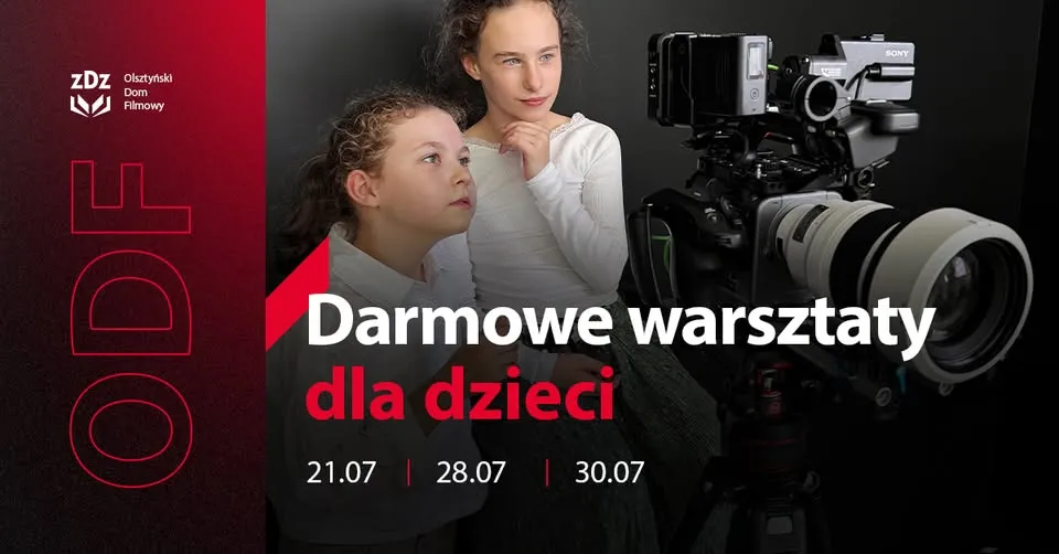 🎥 Filmowe wakacje w Olsztyńskim Domu Filmowym