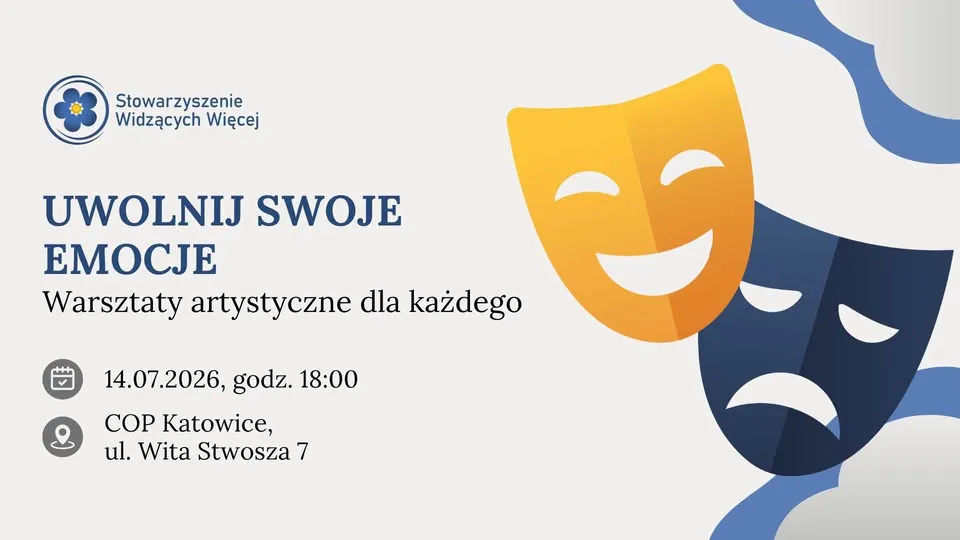 Uwolnij swoje emocje - Warsztaty Artystyczne dla każdego