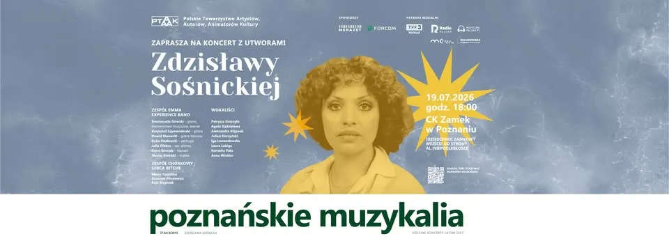 Poznańskie Muzykalia - koncert z repertuarem Zdzisławy Sośnickiej