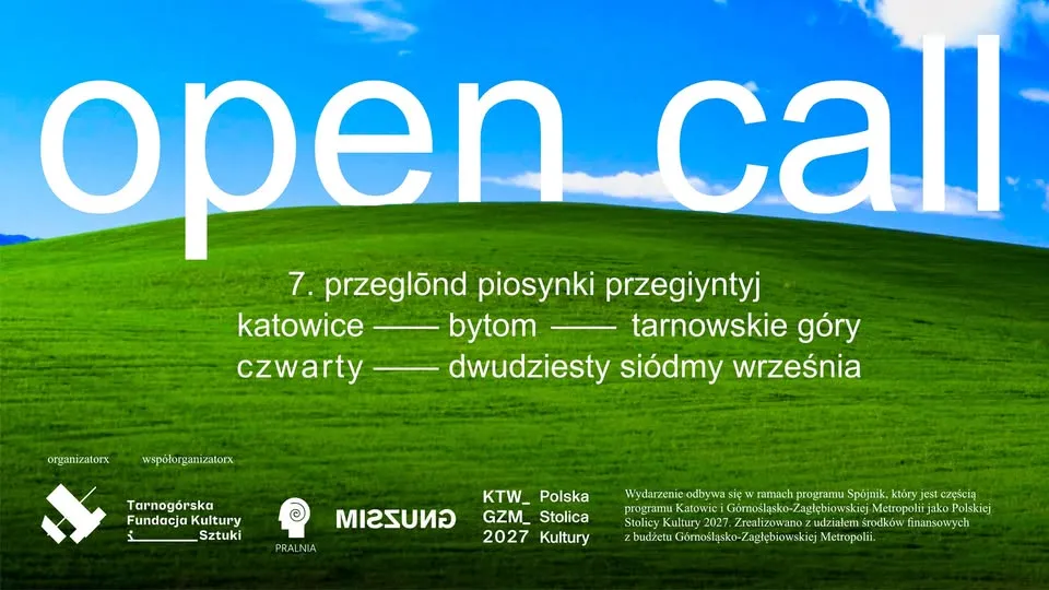 🍃 OPEN CALL | "dychnij se" | 7. Przegląd Piosenki Przegiętej
