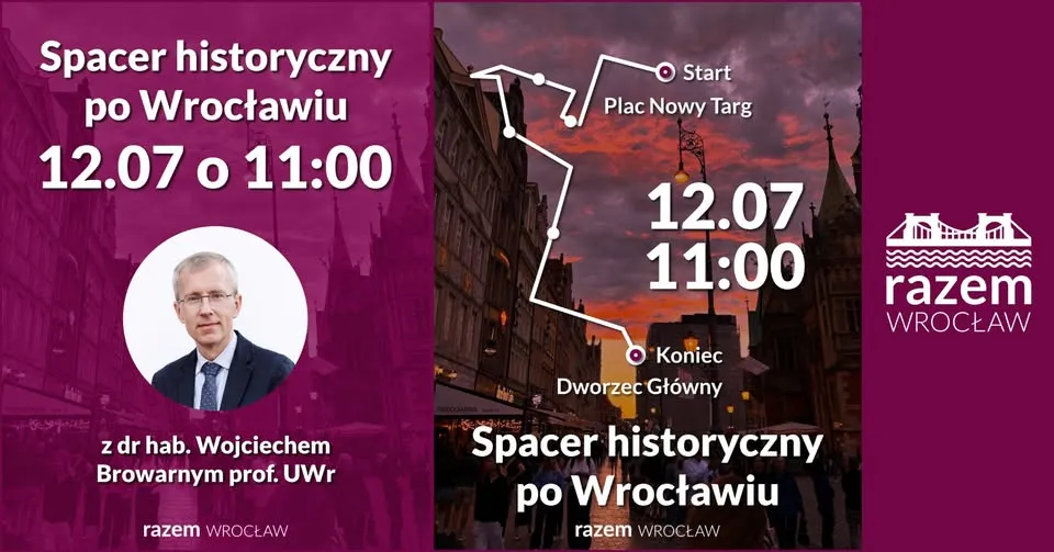 Specer historyczny śladami Wrocławskiej lewicy z Wojciechem Browarnym