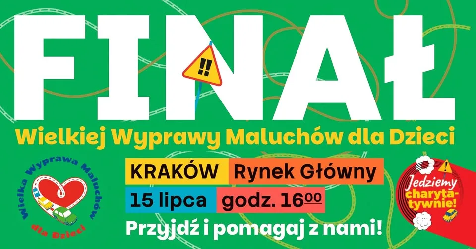 Finał Wielkiej Wyprawy Maluchów dla Dzieci 2026 ❤️🚗