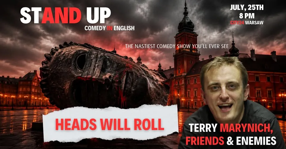 Heads Will Roll @City24. An Angry Stand-Up Comedy Gig in English.