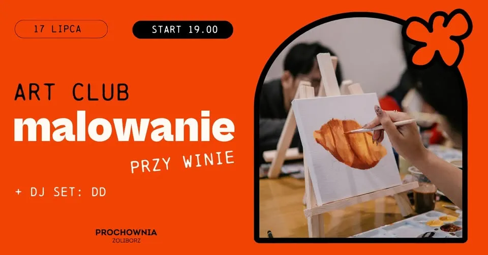 Procho ART CLUB: malowanie przy winie