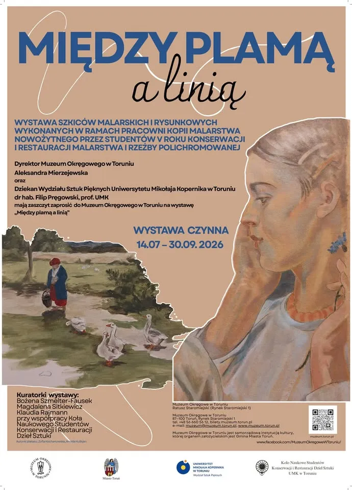 Wernisaż wystawy „Między plamą a linią"