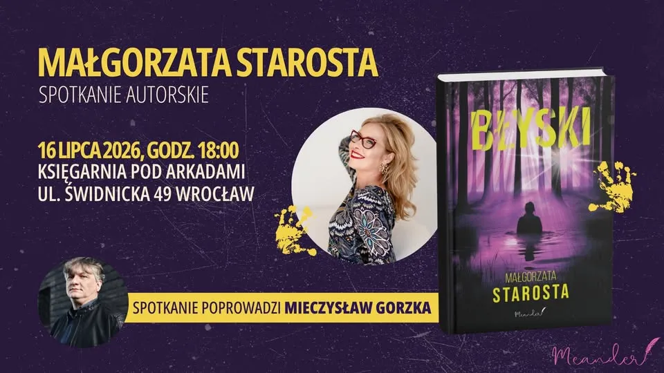 Spotkanie autorskie z Małgorzatą Starostą