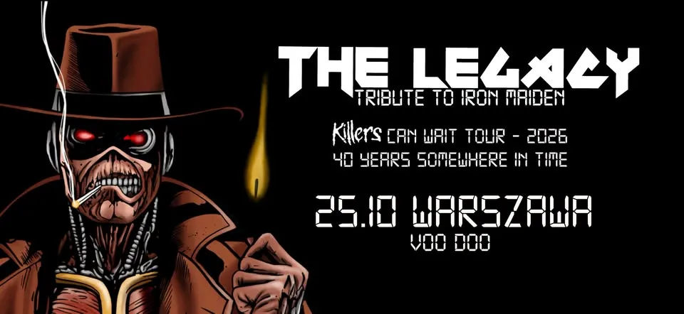 Tribute to IRON MAIDEN | Killers Can Wait Tour 2026 | WARSZAWA