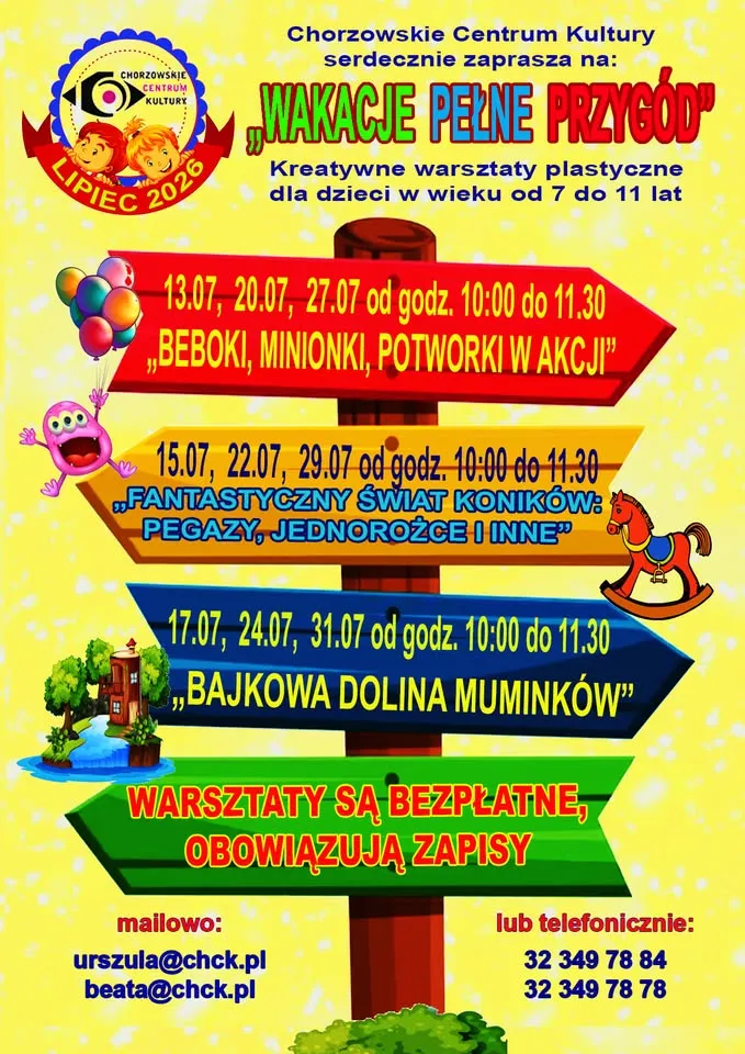WAKACJE PEŁNE PRZYGÓD - BAJKOWA DOLINA MUMINKÓW
