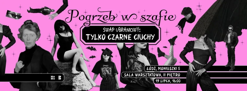 Pogrzeb w szafie. Swap ubraniowy - TYLKO CZARNE CIUCHY