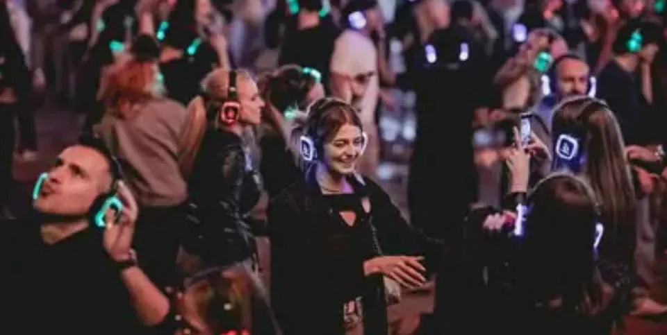 SILENT DISCO na dachu Cavatina Hall, Bielsko-Biała