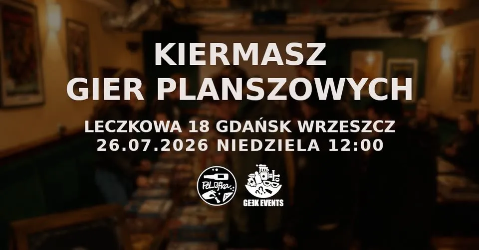 Kiermasz Gier Planszowych w Polufce!