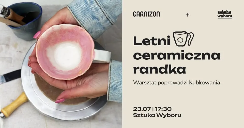 Letnia ceramiczna randka 🌞🧡