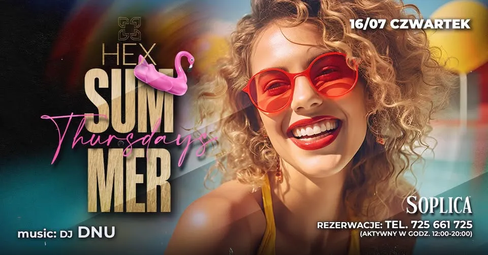 SUMMER THURSDAYS x DJ DNU | HEX CLUB 