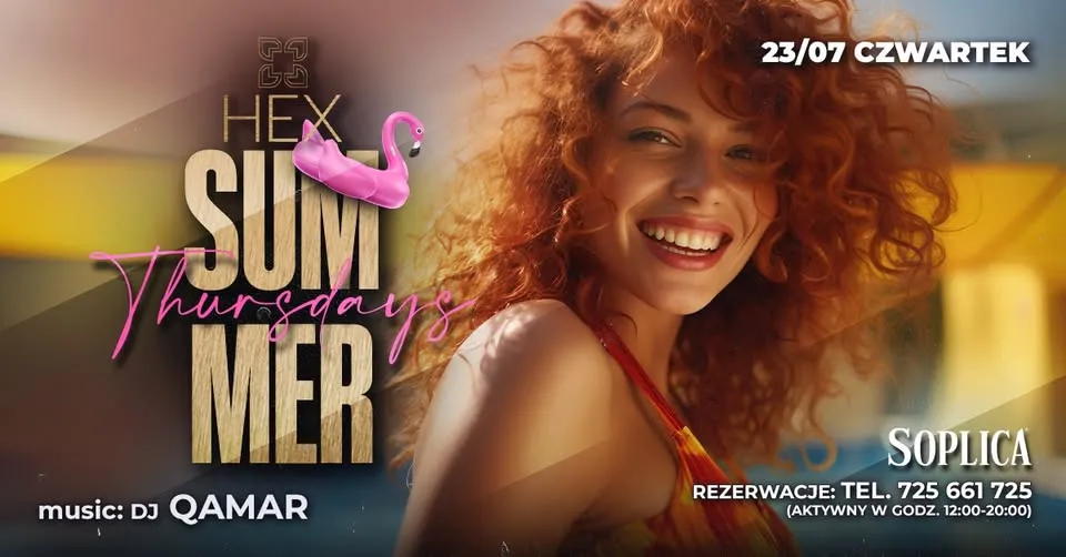 SUMMER THURSDAYS x DJ QAMAR | HEX CLUB 