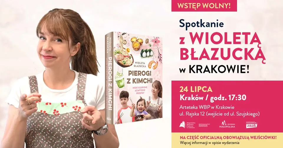 Spotkanie z Wioletą Błazucką w Krakowie! 