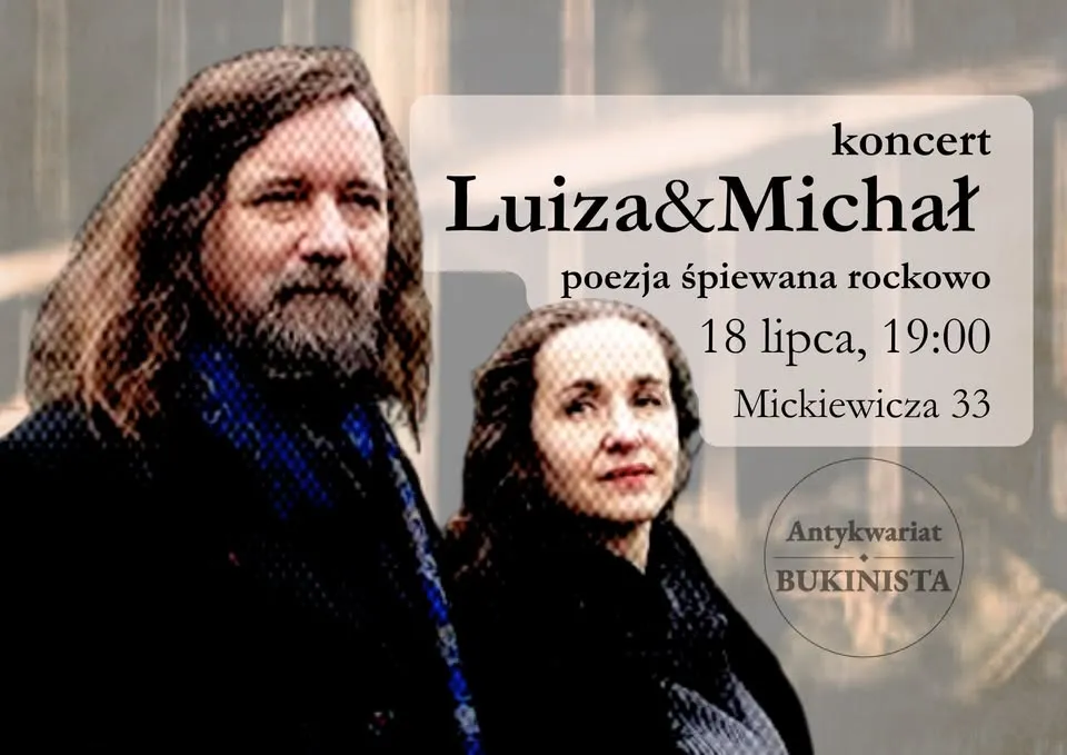 Luiza&Michał - koncert poezji śpiewanej rockowo