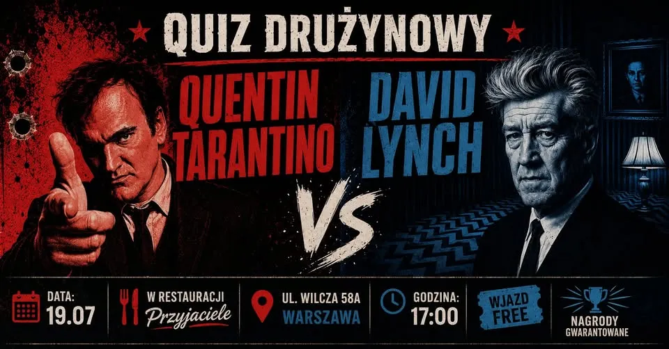 To z quizem o filmach Tarantino i Lyncha