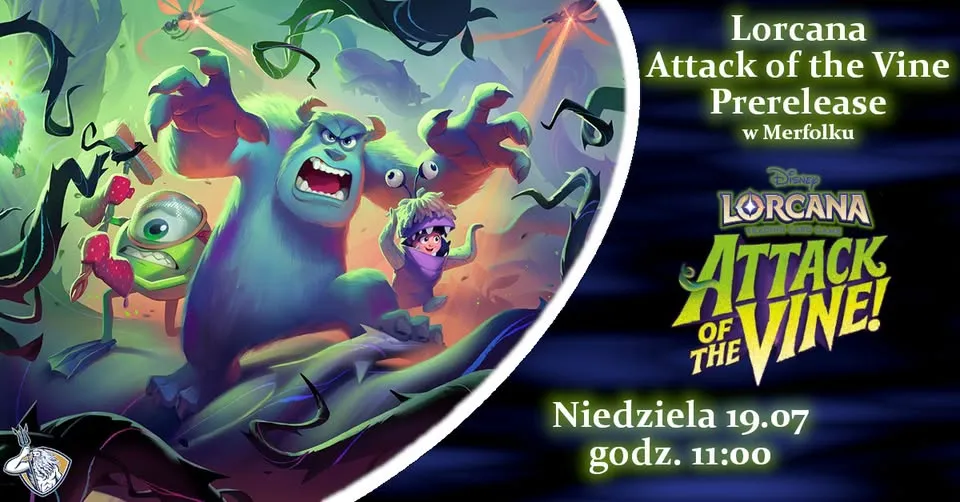 Prerelease Lorcana Attack of the Vine w Merfolku