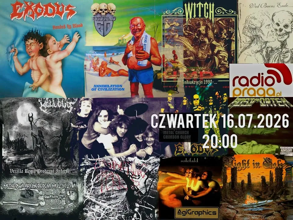 16.07.2026 METALOWA ARCHEOLOGIA MUZYCZNA: RYŁKOŁAK 52 / "HEAVY METAL PAGES" / BETRAYER /STAŁE PUNKTY
