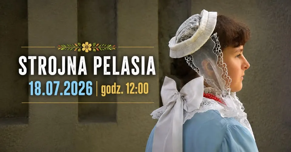 Strojna Pelasia - pokaz zakładania stroju poznańskiego