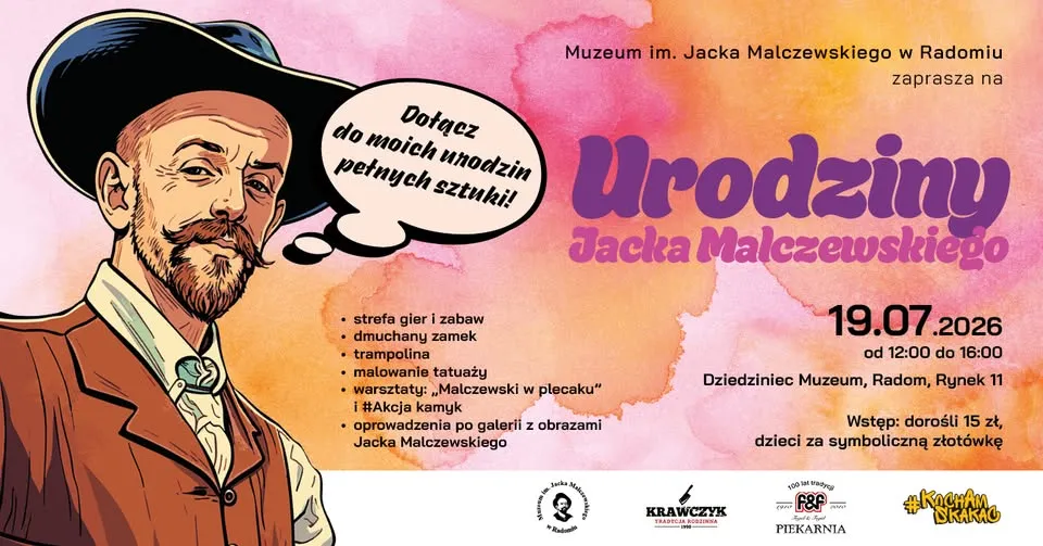 172. ROCZNICA URODZIN JACKA MALCZEWSKIEGO