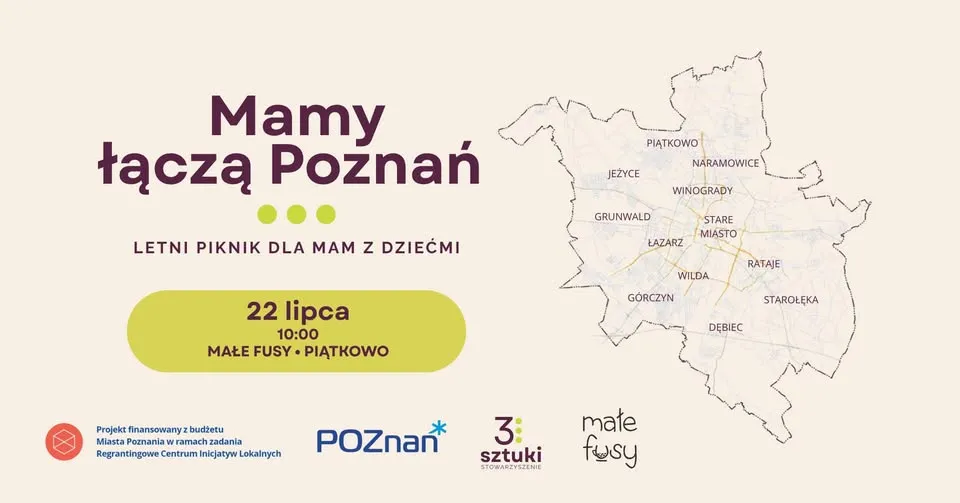 Mamy łączą Poznan • letni piknik dla mam z dziećmi