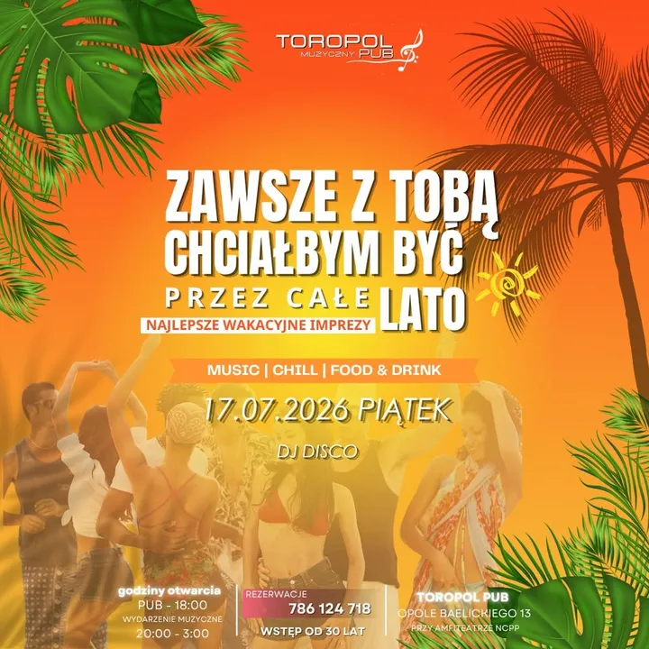 ☀️❤️Zawsze z Tobą chciałbym być, przez całe Lato ❤️ Toropol Pub Opole