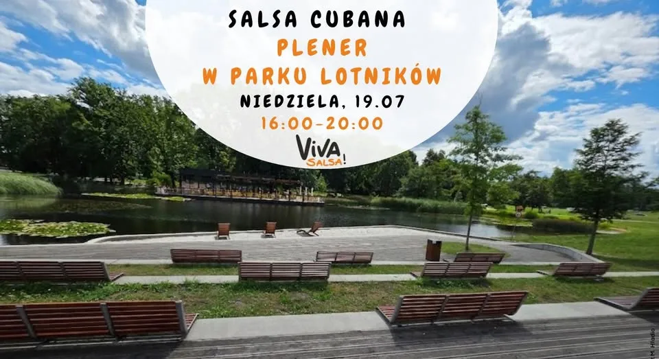 Salsa Cubana - plener w Parku Lotników, niedziela 19.07