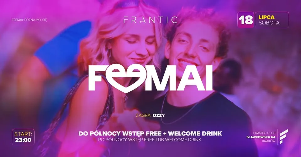 FEEMAI x Frantic Club Kraków 18.07.2026