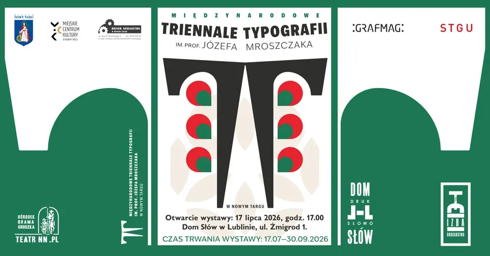 Wernisaż - Pokonkursowa wystawa „Międzynarodowego Triennale Typografii im. prof. Józefa Mroszczaka"
